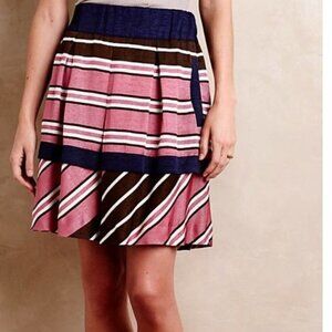 Maeve Anthropologie Tiered Ellery Skirt, Size 2